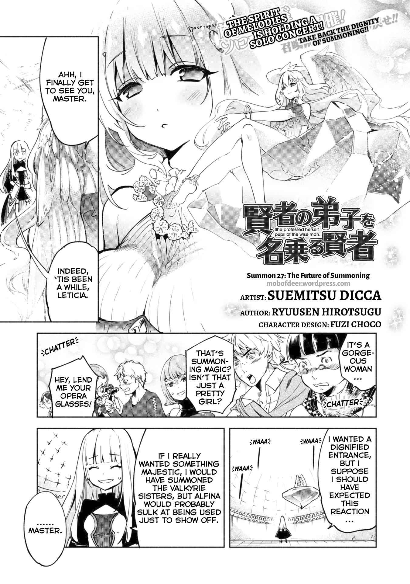 Kenja no Deshi wo Nanoru Kenja Chapter 27 2